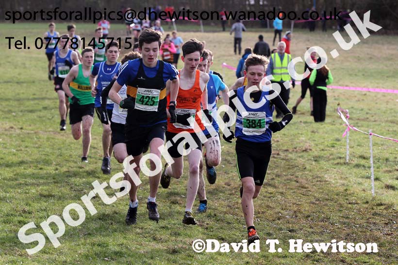 Mens under-17s NEHL, Jarrow. Photo: David T. Hewitson/Sports for All Pics
